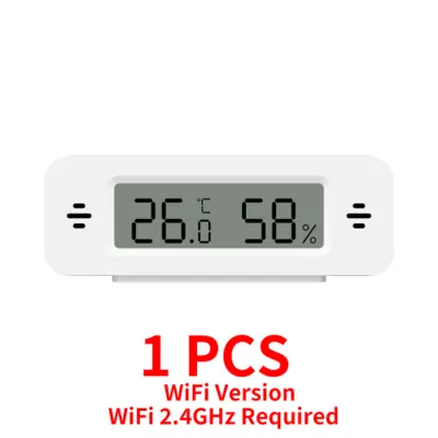 Image de Capteur Température & Humidité Intelligent Tuya - Zigbee & WiFi