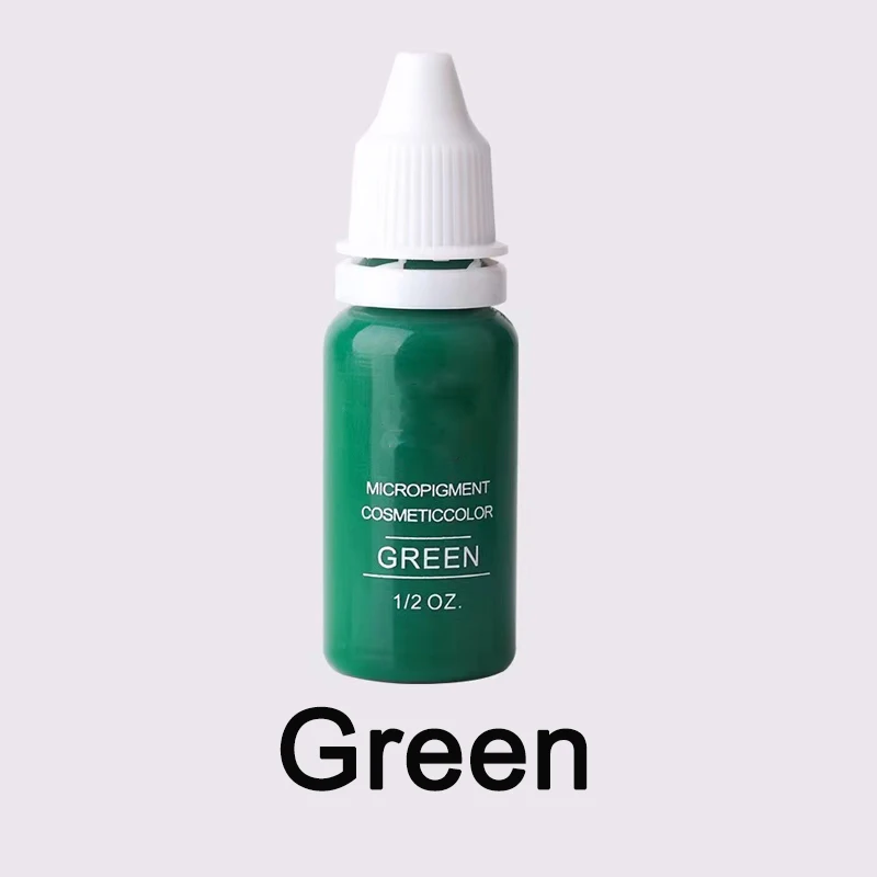 Zdjęcie Pigment do tatuażu 24 kolory trwałe atramenty do tatuażu 15 ml/butelka profesjonalne materiały do ​​...