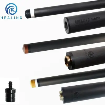 Image de Bâton de Billard en Fibre de Carbone - Précision Ultra-Haute