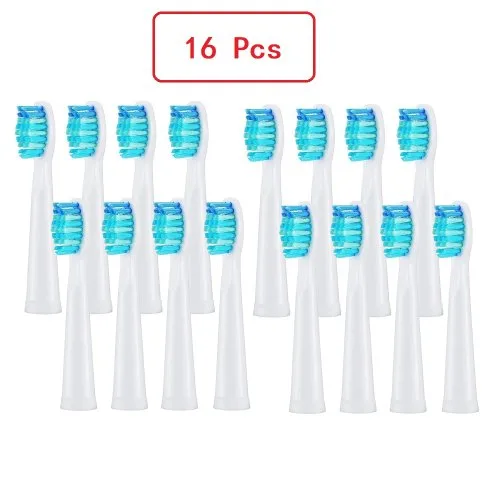16 piezas blanco