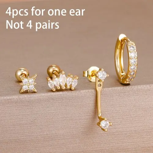 9-goud-wit-4PCS