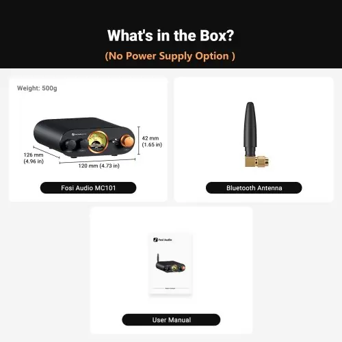 Image de Ampli HIFI Bluetooth Mini 2 Canaux avec VU Mètre
