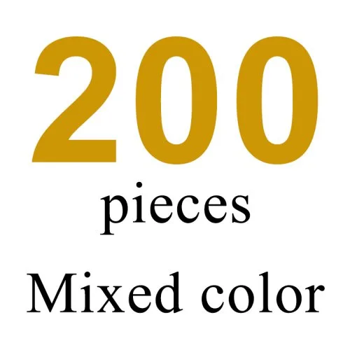 200 stuks Gemengde kleuren