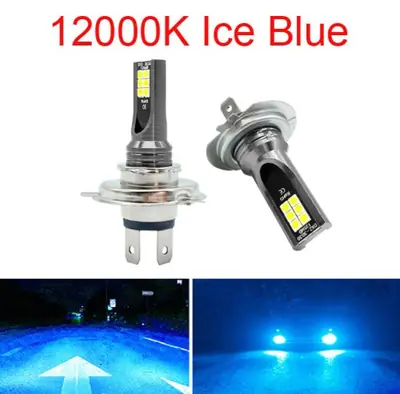 Image de Ampoules LED Ultra Lumineuses H4 H7 H11 80W - Phares Auto & Moto