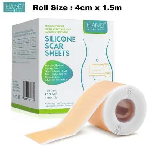 Image de Bandes de Cicatrices en Silicone - Soins Anti-Scar
