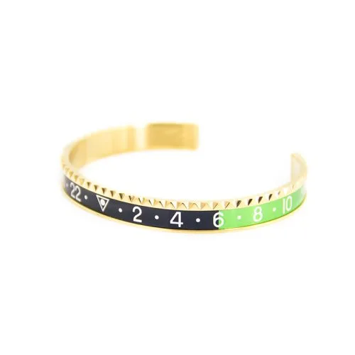 Goud zwart groen