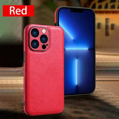 Image de Étui Cuir Ultra Fin pour iPhone 17 Pro Max & Modèles Précédents
