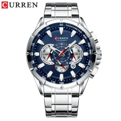 Image de Chronographe Sport Homme - Acier Inoxydable & Cadran Grand