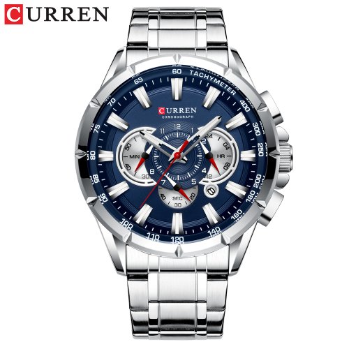 Image de Chronographe Sport Homme - Acier Inoxydable & Cadran Grand