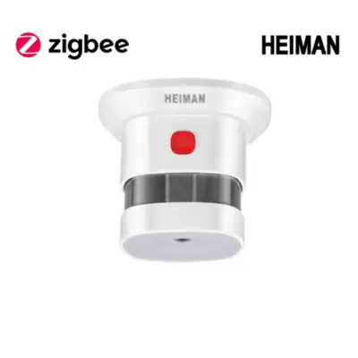 Image de Détecteur de Fumée Zigbee Heiman - Sécurité Intelligente