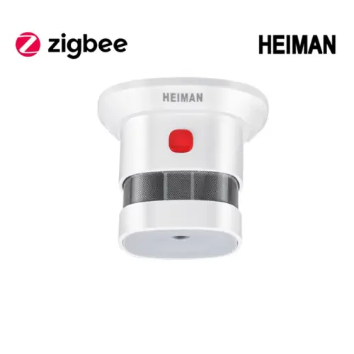 Image de Détecteur de Fumée Zigbee Heiman - Sécurité Intelligente