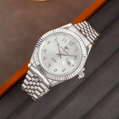 Image de Montre Homme Quartz Acier Inoxydable - Élégante & Sportive