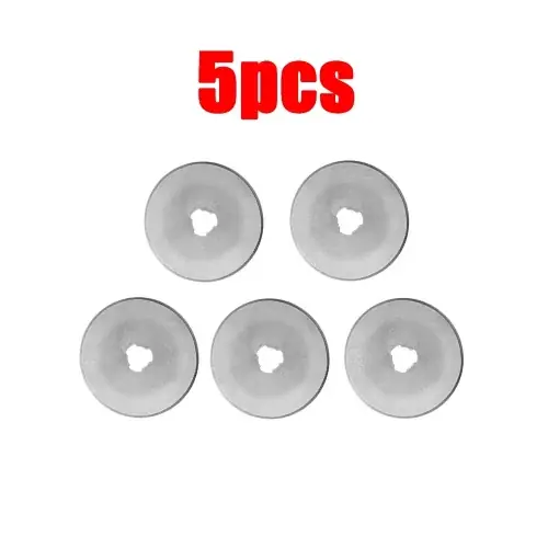 Image de Couteau à Lame Circulaire 45mm - Coupe Précise pour Cuir, Tissu & Patchwork