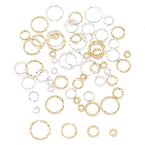 Image de Anneaux Ronds pour Bijoux - Connecteurs Torsadés 4-10mm
