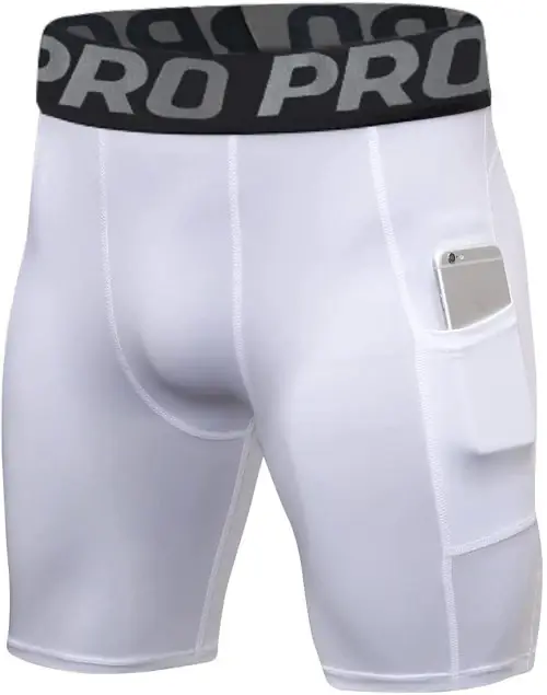Image de Short de Sport Homme avec Poches - Leggings de Compression