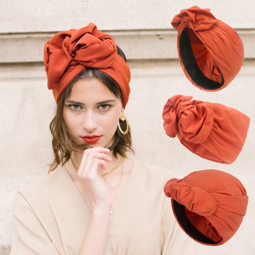 Immagine di Turbante Elegante per Donne - Stile Africano Retro