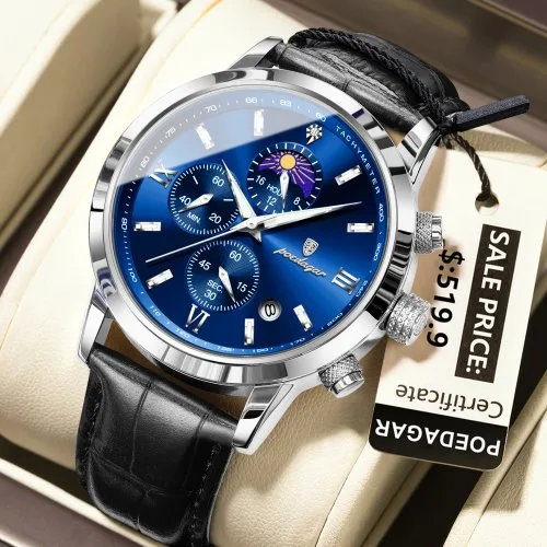 882 zilver blauw
