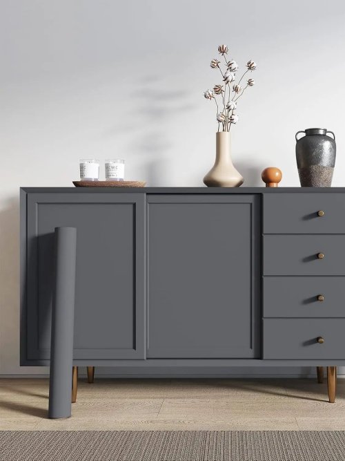 Afbeelding van Zelfklevend Mat Effenaar Vinylbehang – Waterdicht Muurdecoratie voor Keuken, Badkamer en Woonkamer – Decoratieve Film als Contactpapier voor Thuisverbetering