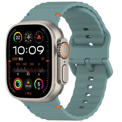 Image de Bracelet Silicone pour Apple Watch 40mm-49mm - Élégant & Confortable
