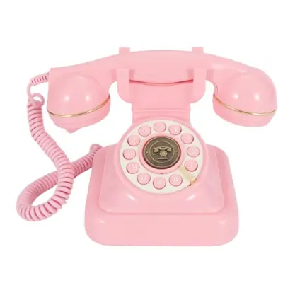 Image de Téléphone Vintage à Messages Enregistrés - Livre d'Or Sonore