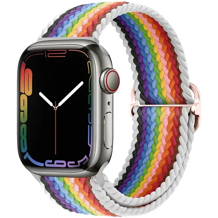Regenbogen weiß