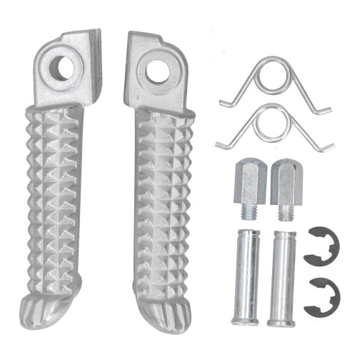 Imagen de Reposapiés para motocicleta, estriberas para Yamaha R1, R6, MT09, MT07, R3, R15, R25, FZ1, FZ6, YZF600, YZF1000