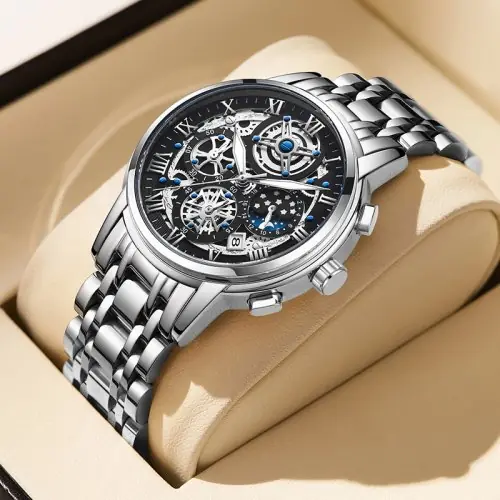 Image de Montre Homme Sportive Étanche Chronographe