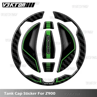 Image de Autocollant 3D Protection Bouchon Carburant Moto Z900