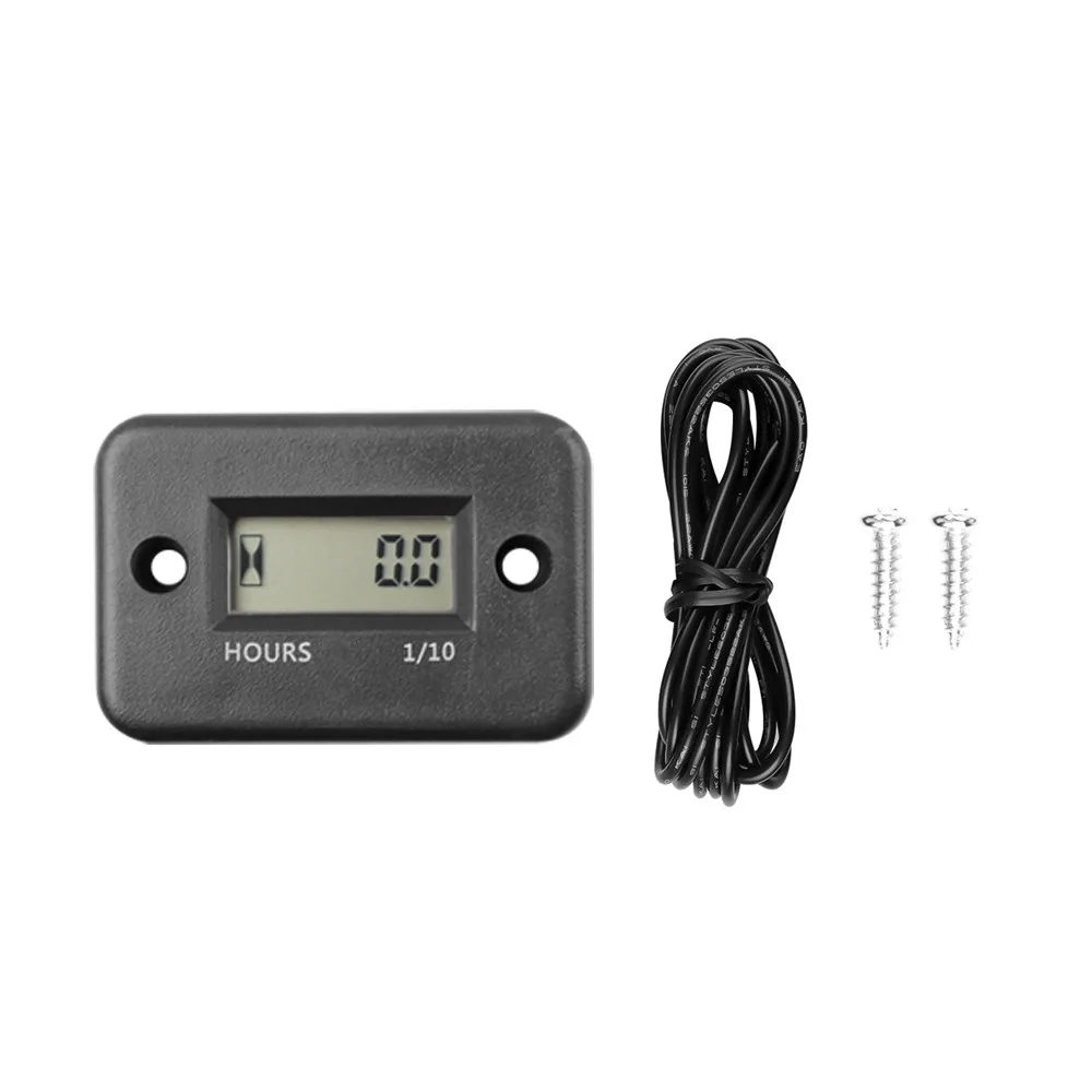 Afbeelding van Digitale Urenteller LCD - Universeel voor Motor, ATV & Fiets