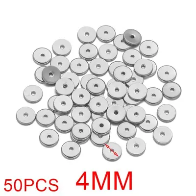 Image de Perles Fleurs Plaqué Or - 50 pcs pour Bijoux DIY