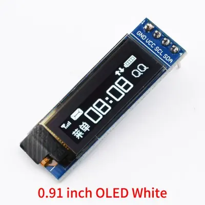 Image de Écran OLED 0,96" 128x64 I2C SSD1306 - Blanc/Bleu/Jaune