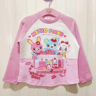 Image de T-Shirt Kawaii Imprimé Pois – Style Y2K Mignon & Décontracté