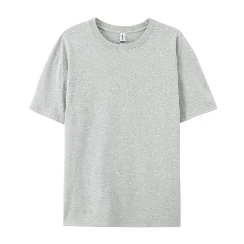 Image de T-Shirt Coton Uni Homme/Femme - Été Confortable et Tendance