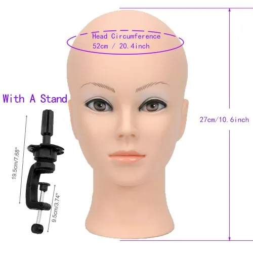 Head C with stand