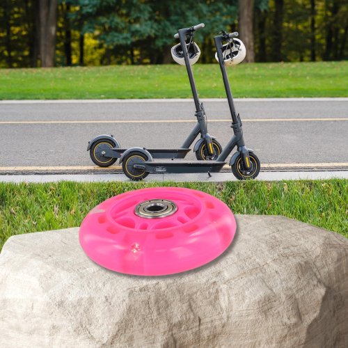 Bild von Leuchtendes Flash-Rad mit Blinklicht für Kinderroller und Skateboard – Sicherheitszubehör mit LED-Beleuchtung