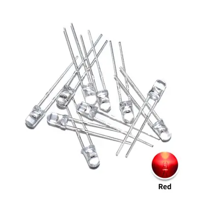 Image de Lot de 100 LEDs 3mm Multicolores - Ultra Lumineuses