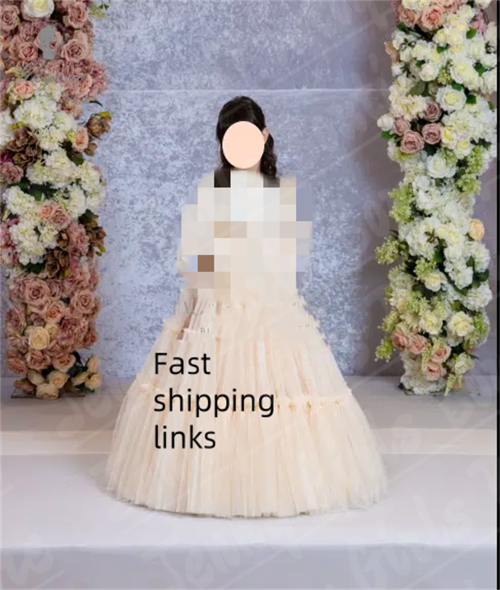 Image of Elegant Wedding Evening Dress with Fast Shipping Option – Perfect for Special Occasions
