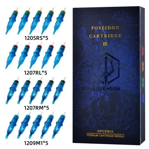 Image de Aiguilles de Tatouage Jetables Professionnelles - Pack de 20