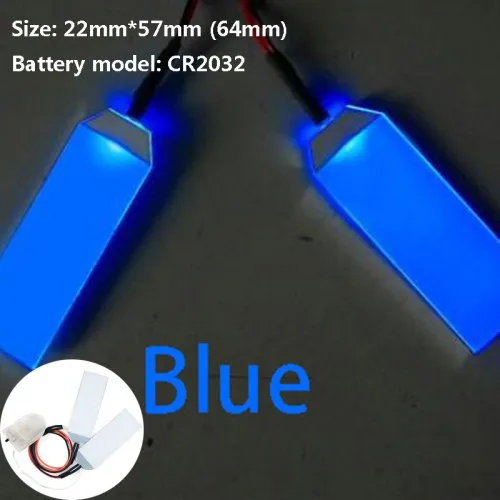 Blauw-CR2032 hard