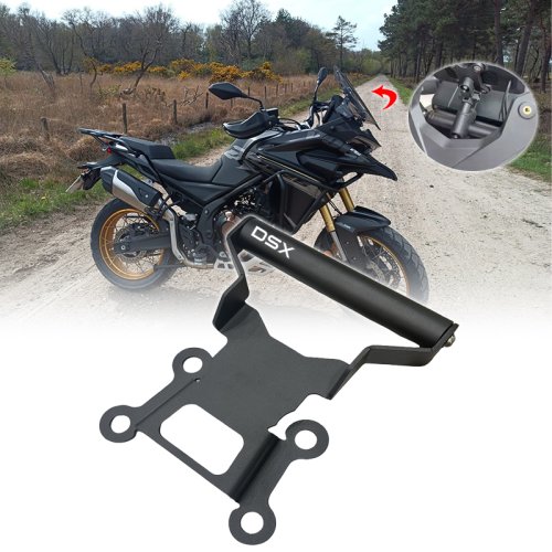 Imagen de Soporte GPS para Moto Voge Valico 625DSX - Barra de Extensión 22mm