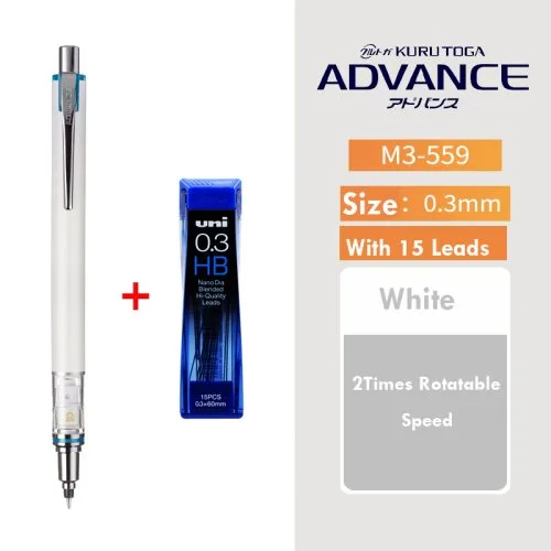1 wit 1 vulling 0,3 mm