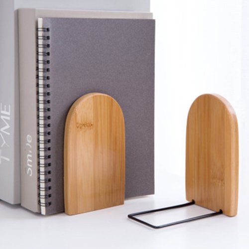 Zdjęcie Organizer z Bambusa na Biurko – Elegancki Stojak na Książki