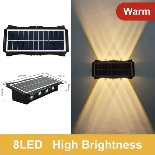 8LED chaud clair