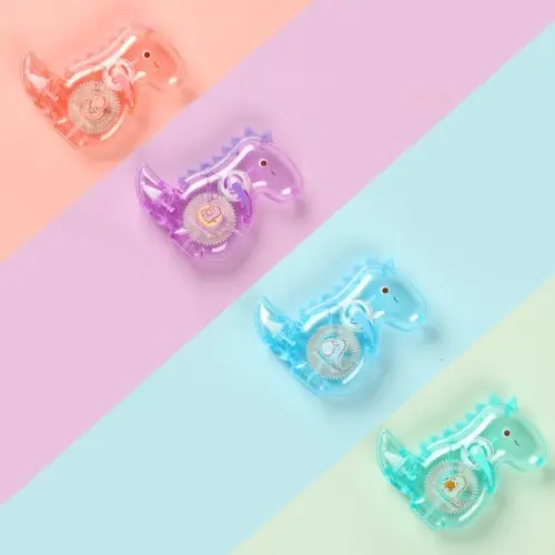 Image de Correcteur Kawaii Dinosaure - Mini Bande Correctrice Mignonne