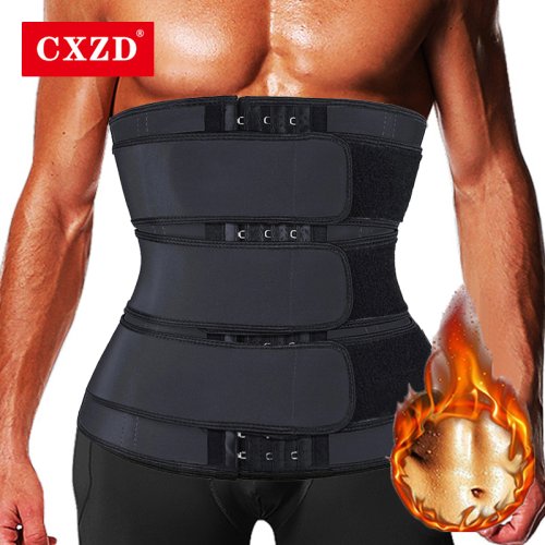 Image of Natural Men's Waist Trainer Belt for Weight Loss and Body Shaping – Sweat-Inducing Fitness Girdle for Gym & Daily Wear