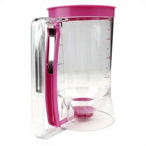 Image de Distributeur de Pâte 900ml - Entonnoir Gradué pour Crêpes & Gâteaux