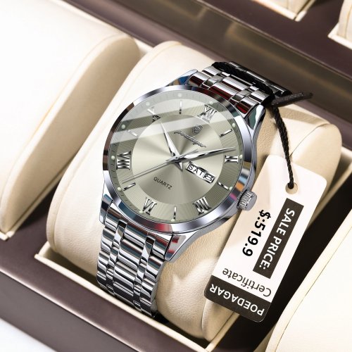 Imagen de Reloj Deportivo de Lujo para Hombre con Fecha Luminosa