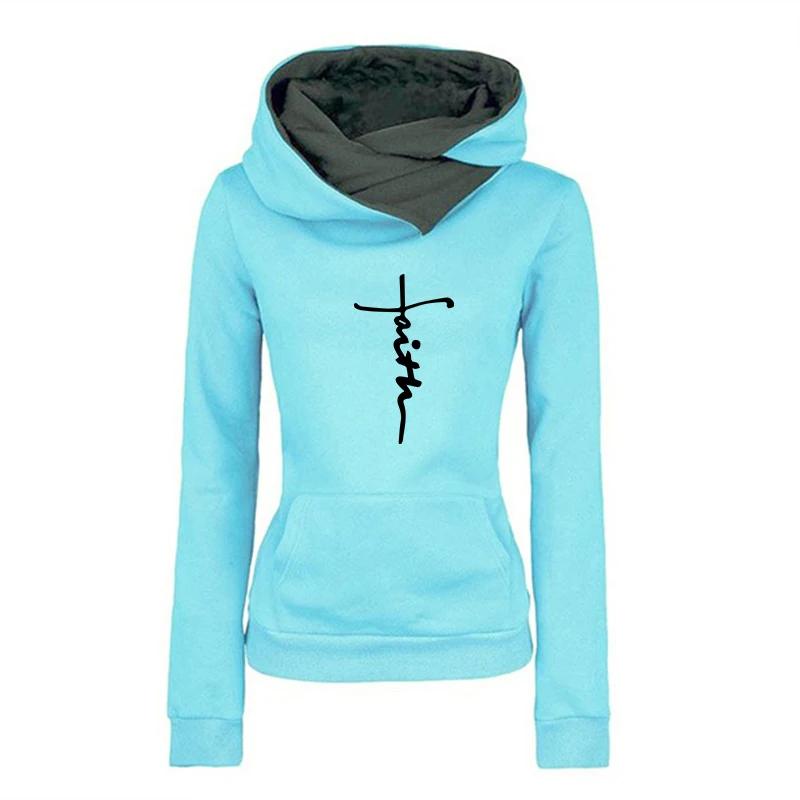 Zdjęcie Bluzy damskie Moda Casual Bluzy Odzież Wysokiej jakości swetry do biegania Sportowy nadruk z długim rękawem Luksusowy, wszechstronny top