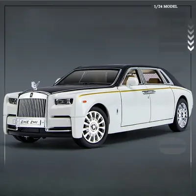 Image de Rolls Royce Phantom Miniature en Métal - Jouet Voiture de Luxe
