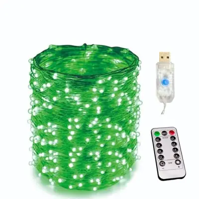 Image de Guirlande LED USB avec Télécommande - Éclairage Festif pour Mariage, Noël et Fêtes